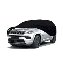 FUNCOVER - Cobertor Camioneta Jeep Compass Impermeable Funda Premium Negro
