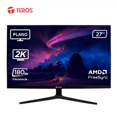TEROS - Monitor gamer 27 pulgadas 2K QHD 180Hz 1ms IPS Teros TE-2769G