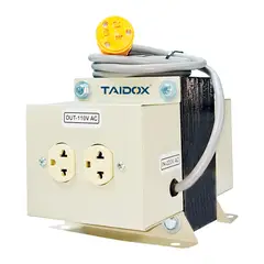 TAIDOX - Autotransformador monofásico 220V A 110V 4000W 4KW