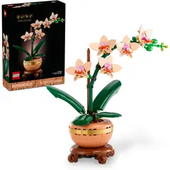 LEGO - - Botanicals Mini Orchid Building Set for Adults 10343