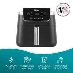 Ninja - Freidora de Aire Pro 4 en 1 Digital 4.7L AF140EU