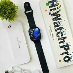 GENERICO - Smartwatch HiWatch Pro con autonomia de hasta 7 dias  Negro