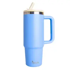 GENERICO - Wecool Termo Taza Celeste con Sorbete 30oz