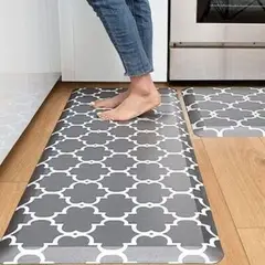 ALL MATS - PISO ANTIFATIGA KITCHEN - COLOR PLATA MEDIDA 075M X 045M