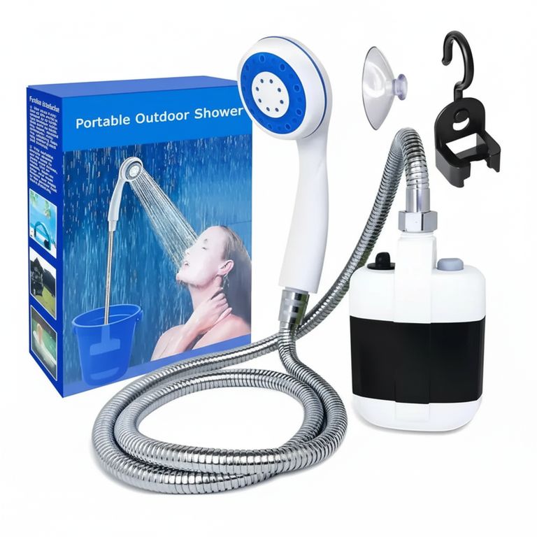 Ducha Portátil Eléctrica Recargable