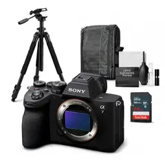 SONY - Cámara Sony Alpha a7 IV Full Frame Mirrorless Cuerpo Solo + Kit Ultimate