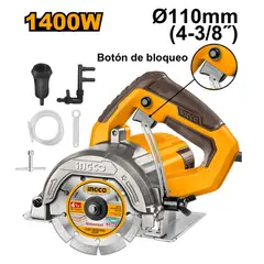 INGCO TOOLS - CORTADOR DE MÁRMOL 1400W 110MM 4-38″ MC140068