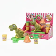 GENERICO - Juego de plastilina y moldes Dinosaurio