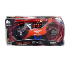 PIONEER - KIT CABLES PREMIUN 5000W BH-4GA 100%COBRE BLACK HAWK