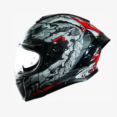 GENERICO - CASCO XKUKO SIRIUS MATE MOTOCICLISMO