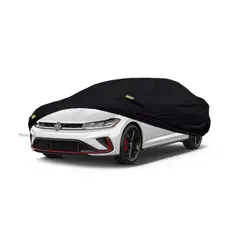 FUNCOVER - Cobertor Auto Volkswagen Jetta Impermeable Funda Premium Negro