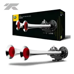 HELLA - Claxon de Aire Para Camión 12v-24v 40w Cromado Hella