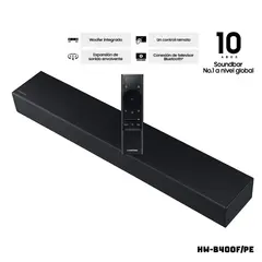 SAMSUNG - Soundbar Samsung 2.0 CH HW-B400F/PE 40 Watts (2025)