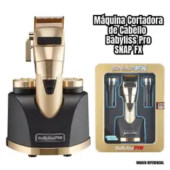 BABYLISS PRO - Maquina BabylissPro SNAPFX - Dorado
