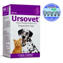 DRAG PHARMA - URSOVET Jarabe x 60 ML