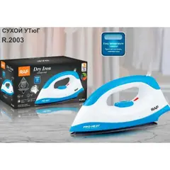 GENERICO - Plancha De Ropa Portatil Electrica Raf 1200 W - Blanco