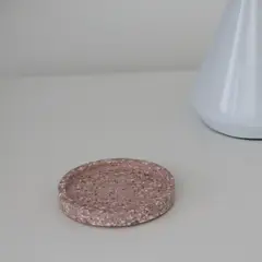 NIABEL - Plato Circular Terrazo Rosa