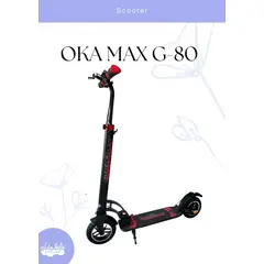 OKA - SCOOTER MAX G-80 ROJO