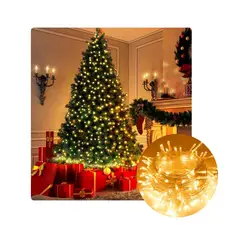 GENERICO - Luz lineal 400 leds de 25 mts