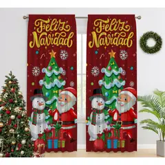 SALA FABULOSA - Funda de puerta de navidad Happy holidays