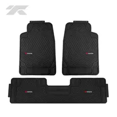 GENERICO - Piso de PVC Auto Camioneta 3 piezas T/Toyota