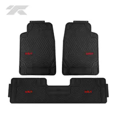 GENERICO - Piso de PVC Auto Camioneta 3 piezas T/Kia