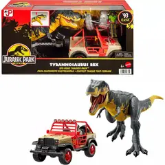 Xclusive - TYRANNOSAURUS REX DINO TRACKERS SET JURASSIC WORLD