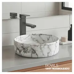 STONE - BOWL REDONDO TANY MARMOLEADO STONE