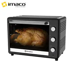 Imaco - Horno Eléctrico Imaco 55L con Rosticero HEB55R  Negro