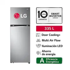 LG - Refrigeradora Top Freezer 459l Door Cooling Vt45kpyc