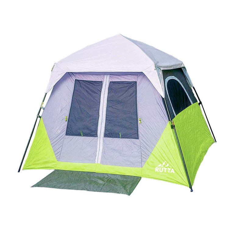 Carpa Instantánea QuickCamp 4P Impermeable 3000mm 1 Habitación
