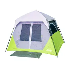 ATLETIS - Carpa Instantánea QuickCamp 4P Impermeable 3000mm 1 Habitación