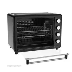 IMACO - Horno Eléctrico 66 Litros HEB60R con Rosticero 2200W - Negro