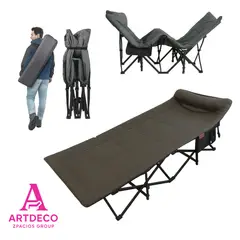 GENERICO - Cama plegable con bolsa transportadora