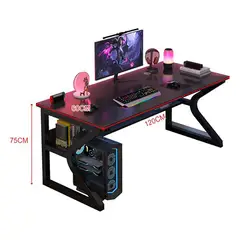 GENERICO - Escritorio Gamer Moderno para PC y Consola Ergonómico