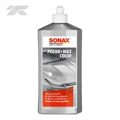 SONAX - Cera Sonax Polish + Wax Color Plata 500 ml
