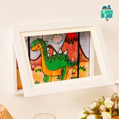 GENERICO - Marco Mágico para dibujos A3 Blanco JARDIN DE JADE