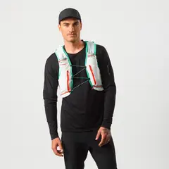 SALOMON - Chaleco De Hidratacion Adv Skin 12 Trail Running Large Unisex Blanco-