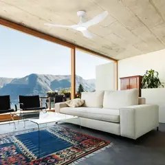 EGLO - VENTILADOR PORTSEA 19W TRICOLOUR BLANCO