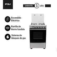 FDV - Cocina de pie FDV 4H 60CM GLP Class