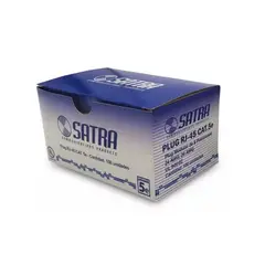 SATRA - Conectores RJ45 CAT 5 Satra 100 Unidades