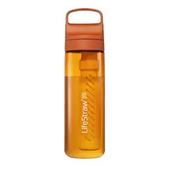LIFESTRAW - Lifestraw botella con filtro 650 ml Serie GO - Negro