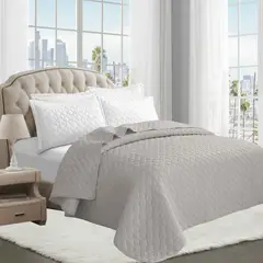 GOLDSUN - CUBRE CAMA 1 PIEZA TELA CON TELA DE VERANO 2 PLAZAS