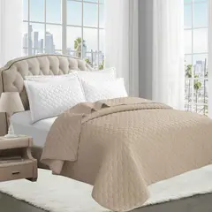 GOLDSUN - CUBRE CAMA 1 PIEZA TELA CON TELA DE VERANO 2 PLAZAS