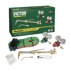 VICTOR - Kit Oxicorte Equipo de Soldadura y Corte Industrial Medalist 350 + Accesorios