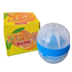 GENERICO - Exprimidor Manual Compacto Azul para Naranja