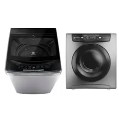 ELECTROLUX - Centro de lavado Lavadora 13kg EWIW13F2USVG + Secadora de ropa 7Kg EDEJ07D2JSYG