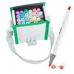 OHUHU - Ohuhu Honolulu - Set de 24 marcadores - colores básicos