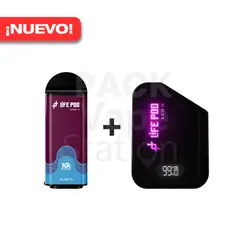 VAPE STATION - Pack Life Pod Eco II - 10000 Puffs - Blackberry Ice