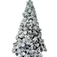 GENERICO - Árbol de Navidad Tipo Pino Nevado 210 cm de Altura